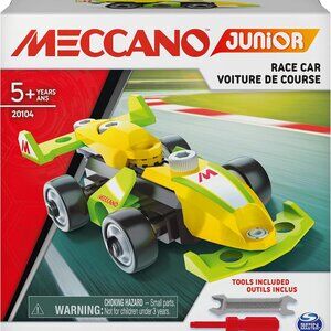 MECCANO Junior Race Car STEAM building kit  For Age 5+  New Sealed